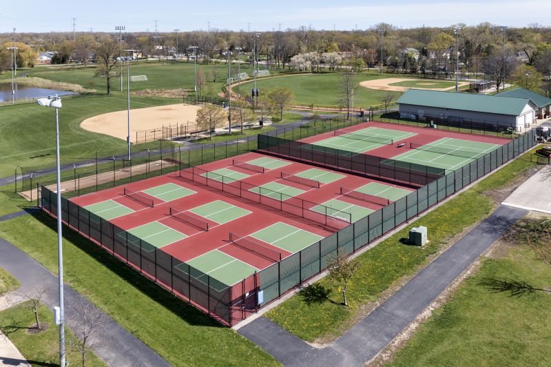 Products For Tennis Court Fencings in use