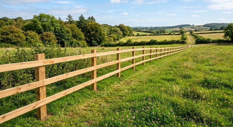 Split Rail Fence Installation in Sacramento, CA