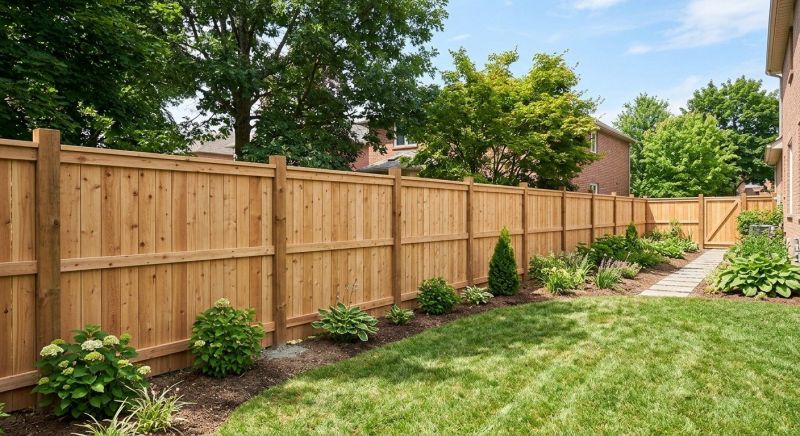Treated Fence Installation in Roseville, CA